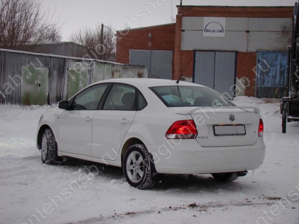 Спойлер высокий для VW Polo Sedan (2010-2020) купить недорого с доставкой в Видное