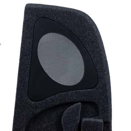 Полка для B@3 2110, 2170 (под стоп-сигнал, вставка ткань, отв. под динамики 20см) купить недорого с доставкой в Видное