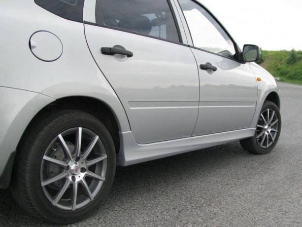 Накладки на пороги "Форсаж" B@3 2190 "L@DA Gr@nt@" купить недорого с доставкой в Видное