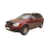 Защита порогов с алюминиевым листом (d63,5) для Volvo XC90 (2006-2014)(Нерж. Сталь) купить недорого с доставкой в Видное