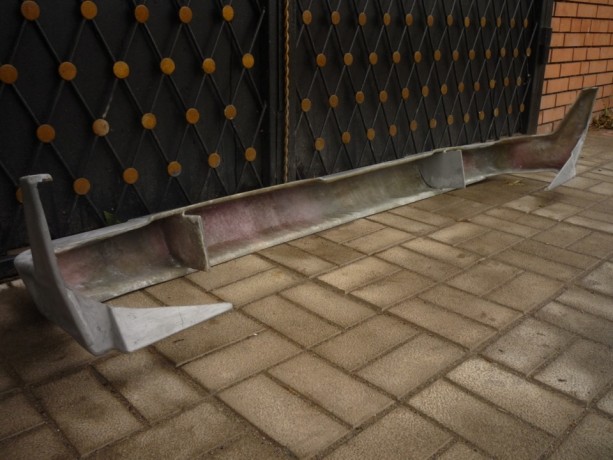 силовой задний бампер стеклопластиковый для У@З 3163 p@triot (дорестайлинг) купить недорого с доставкой в Видное