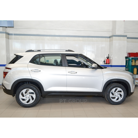 Рейлинги (Серебристый Муар) HYUNDAI Creta 2021- купить недорого с доставкой в Видное