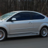 Накладки на пороги "Sport" для Ford Focus 2 (хэтчбэк) 3-5D (2004-2011) купить недорого с доставкой в Видное