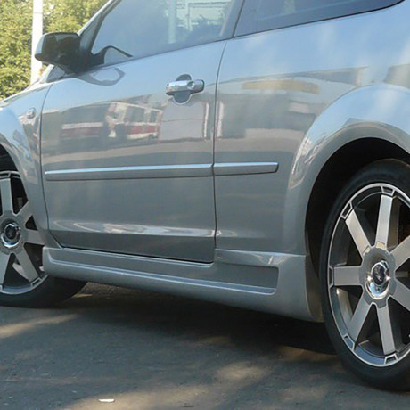 Накладки на пороги "Sport" для Ford Focus 2 (хэтчбэк) 3-5D (2004-2011) купить недорого с доставкой в Видное