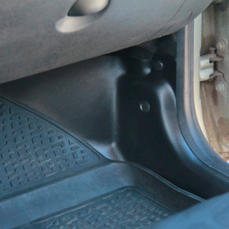 Накладки на ковролин передние "АртФорм" для Renault Duster (2015-н.в., рестайлинг), Nissan Terrano (2014-н.в.) 2 штуки купить недорого с доставкой в Видное