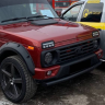 Бампер передний "Urban" под ПТФ для L@DA 4x4 Urban купить недорого с доставкой в Видное