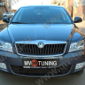 Накладки на фары (реснички) для Skoda Octavia II FL (2008-2013) купить недорого с доставкой в Видное