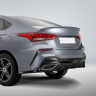 Бампер задний "Quant" для Hyundai Solaris (2017-2020) купить недорого с доставкой в Видное