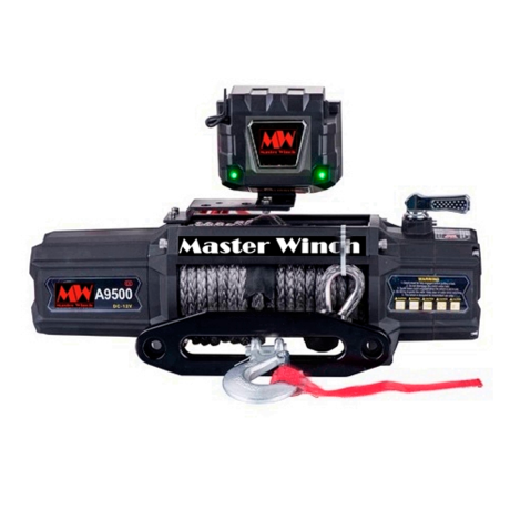 Автомобильная лебедка "Master Winch" А9500S, электрическая с синтетическим тросом, 12В купить недорого с доставкой в Видное