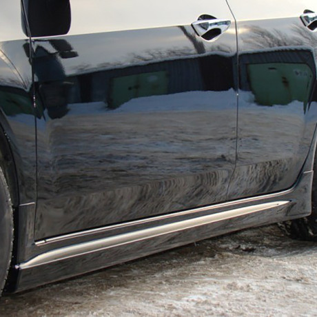Накладки на пороги "Mugen Style" для Honda Accord VIII (2008-2013) купить недорого с доставкой в Видное