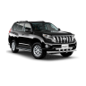 Защита переднего бампера двойная с пластинами d63/63мм (НПС) Toyota Land Cruiser Prado 150 (2013-2016 г.в.) купить недорого с доставкой в Видное