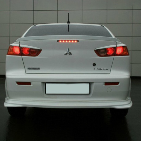 Накладки задних фонарей "GT" для Mitsubishi Lancer X купить недорого с доставкой в Видное