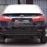 Диффузор заднего бампера var №1 (под окраску) для Toyota Camry XV50 (2012-2014) купить недорого с доставкой в Видное