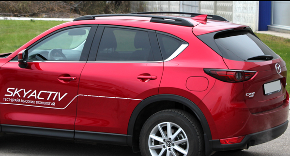 Рейлинги Mazda CX-5 (2016-н.в.) Чёрный купить недорого с доставкой в Видное