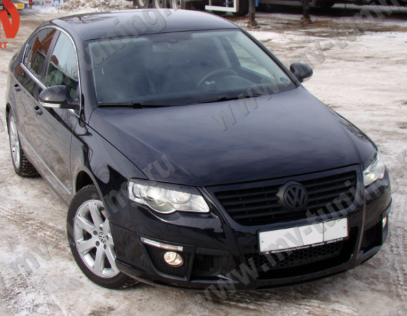 Накладки на фары (реснички) для Volkswagen Passat B6 (2005-2010) купить недорого с доставкой в Видное